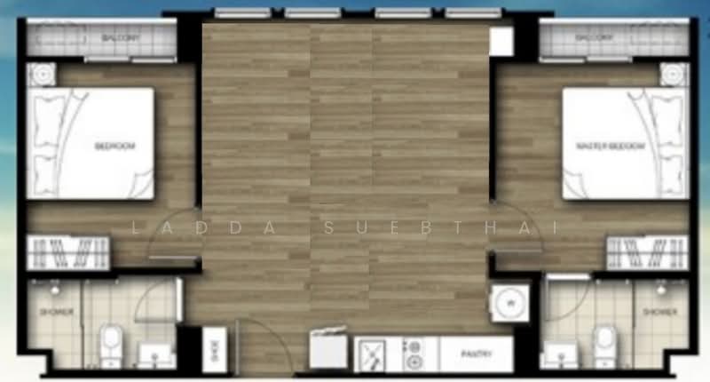 The Key Sathorn-Ratchapreuk, Bangkok, Ratchapruek Road, Bangko, Chom Thong, Bangkok, 2 Bedrooms, 61 sqm, Condo For Sale, by Ladda Suebthai, 500256683 - DDproperty.com