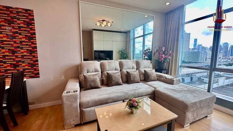 Baan Sathorn Chao Phraya, Bangkok, 931 Charoen Nakhon 15 A Alley, Khlong Ton Sai, Khlong San, Bangkok, 2 Bedrooms, 92 sqm, Condo For Rent, by JSA REAL ESTATE, 500256757 - DDproperty.com