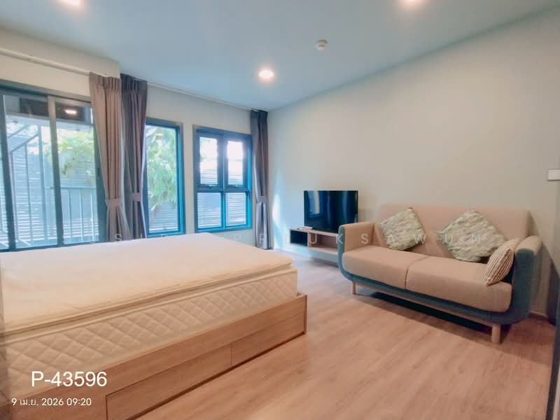 The Base Sukhumvit 50, Bangkok, Soi Roem Charoen 1, Sukhumvit 50 Road, Phra Kanong, Khlong Toei, Bangkok, Studio, 27 sqm, Condo For Rent, by Susira Prueksawun, 500256827 - DDproperty.com