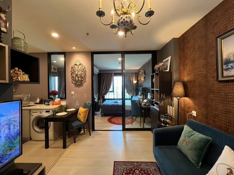 Life Asoke, Bangkok, Asoke-Dindang Road, Bang Kapi, Huai Khwang, Bangkok, 1 Bedroom, 35 sqm, Condo For Rent, by Juthabhorn Uppachit (Amy), 500256906 - DDproperty.com