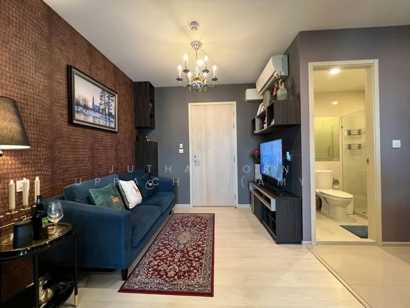 Life Asoke, Bangkok, Asoke-Dindang Road, Bang Kapi, Huai Khwang, Bangkok, 1 Bedroom, 35 sqm, Condo For Rent, by Juthabhorn Uppachit (Amy), 500256906 - DDproperty.com