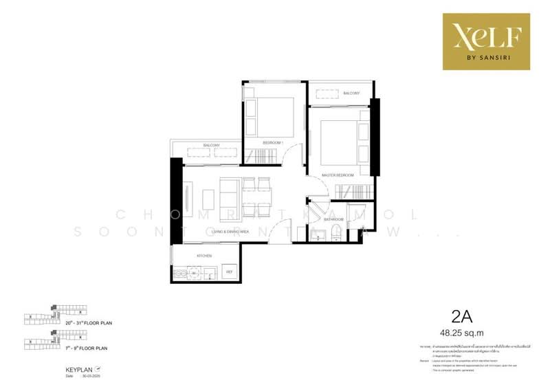 XELF by Sansiri, Bangkok, Khong Tan, Khlong Toei, Bangkok, 1 Bedroom, 40 sqm, Condo For Sale, by Chomratkamol Soontorntarawong (Gor), 500256993 - DDproperty.com