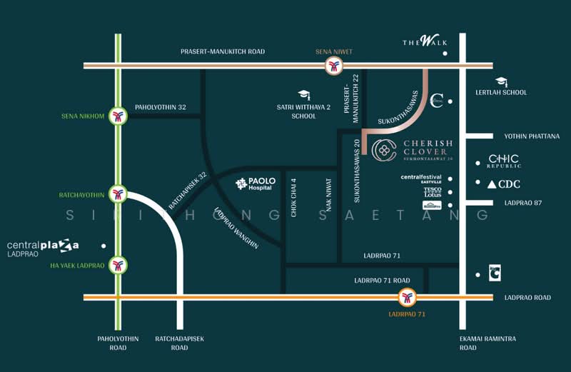 เฌอริช โคลเวอร์ สุคนธสวัสดิ์ 20 : Cherish Clover Sukhontasawat 20, กรุงเทพ, สุคนธสวัสดิ์ 20, ลาดพร้าว, ลาดพร้าว, กรุงเทพ, 450 ตร.ม., บ้านเดี่ยว ขาย, โดย Sirithong Saetang, 500257036 - DDproperty.com