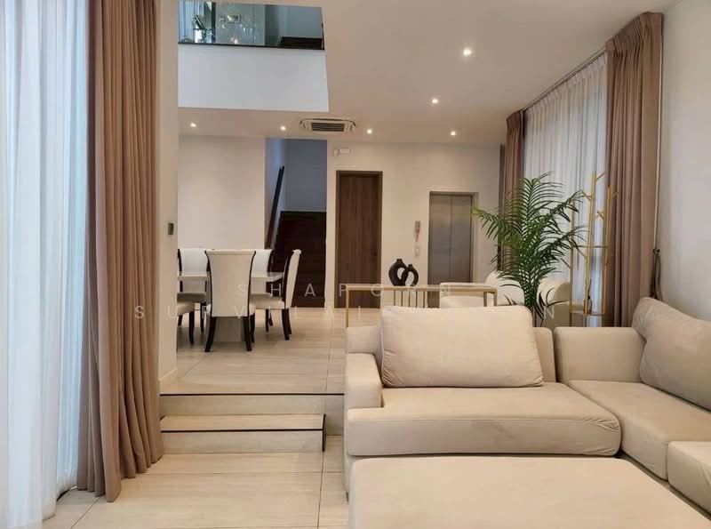 BuGaan Krungthep Kreetha, Bangkok, 109 15 Soi Krungthep Kreetha, Hua Mak, Bang Kapi, Bangkok, 4 Bedrooms, 430 sqm, Single Detached House For Rent, by Shaporn Supvilaiphisan, 500257060 - DDproperty.com