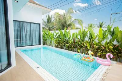 ขาย - 8S0232 Pool villa for sale 12,700,000 baht 3 bedroom 3 bathroom at chalong, ภูเก็ต