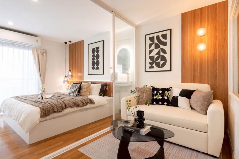 Grene Suthisarn condominium, Bangkok, ซอยจัดสรร ถนนสุธิสารวินิจฉัย, Samsen Nok, Huai Khwang, Bangkok, 1 Bedroom, 32 sqm, Condo For Sale, by Kanueng (Pro) Noppornpitak, 500257305 - DDproperty.com