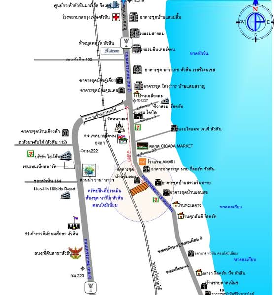 Navio Huahin Condominium, Prachuap Khiri Khan, Nong Kae-Takiap, Nong Kae, Hua Hin, Prachuap Khiri Khan, 1 Bedroom, 47 sqm, Condo For Sale, by พลอยจิรา, 500257497 - DDproperty.com