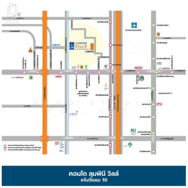 Lumpini Ville Chaengwattana 10 : ลุมพินี วิลล์ แจ้งวัฒนะ 10, กรุงเทพ, ซอยแจ้งวัฒนะ 9 แยก 9-1 ถนนแจ้งวัฒนะ, ทุ่งสองห้อง, หลักสี่, กรุงเทพ, 24 ตร.ม., คอนโด ขาย, โดย OKDD STUDIO Co., Ltd., 500257556 - DDproperty.com