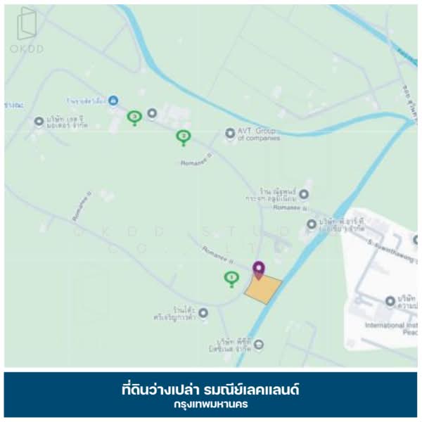 รมณีย์เลคแลนด์, กรุงเทพ, กระทุ่มราย, หนองจอก, กรุงเทพ, 3,260 ตร.ม., ที่ดิน ขาย, โดย OKDD STUDIO Co., Ltd., 500257691 - DDproperty.com