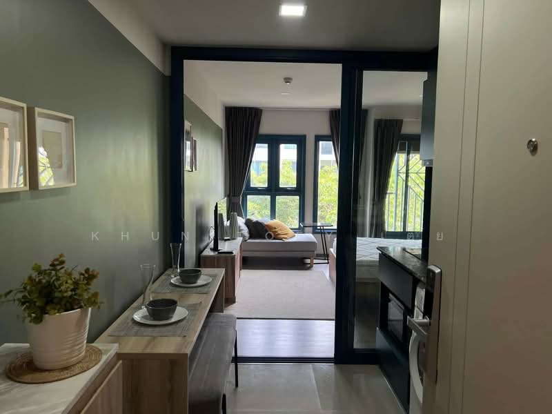 The Base Sukhumvit 50, Bangkok, Soi Roem Charoen 1, Sukhumvit 50 Road, Phra Kanong, Khlong Toei, Bangkok, 1 Bedroom, 26 sqm, Condo For Rent, by Khun Toey เตย, 500257824 - DDproperty.com