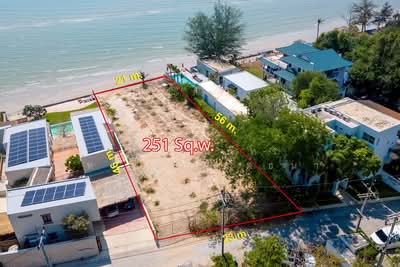 ขาย - ที่ดินติดทะเล โซนหัวหิน, เพชรบุรี