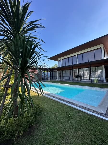 Luxury modern detached private swimming pool, Chiang Mai, San Pu Loei, Doi Saket, Chiang Mai, 4 Bedrooms, 235 sqm, Single Detached House For Rent, by คุณ ธีรชาติ, 500258378 - DDproperty.com
