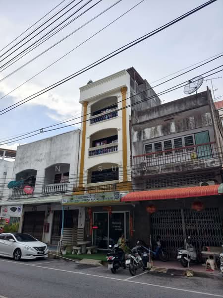 Four-story commercial building + rooftop for sale in the heart of Hat Yai. 5 bedrooms, 2 bathrooms., Songkhla, ถนนดวงจันทร์, Hat-Yai, Hat Yai, Songkhla, , 400 sqm, Shophouse For Sale, by Rachen Nopsuwan, 500258464 - DDproperty.com