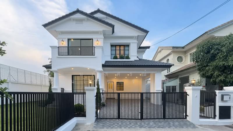 หมู่บ้านมัณฑนารังสิตคลอง 2 ตำบล ประชาธิปัตย์ อำเภอธัญบุรี ปทุมธานี 1, Pathum Thani, รังสิต-นครนายก, Prachathipat, Thanyaburi, Pathum Thani, 3 Bedrooms, 200 sqm, Single Detached House For Sale, by นภัสศรณ์ วงศ์สินไทยกร (นันท์), 500258538 - DDproperty.com