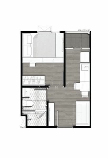 Altitude Unicorn Sathorn-Tha Phra, Bangkok, Ratchaphruek Road, Talat Plu, Thon Buri, Bangkok, 1 Bedroom, 24 sqm, Condo For Sale, by Sarttra Wang, 500258591 - DDproperty.com