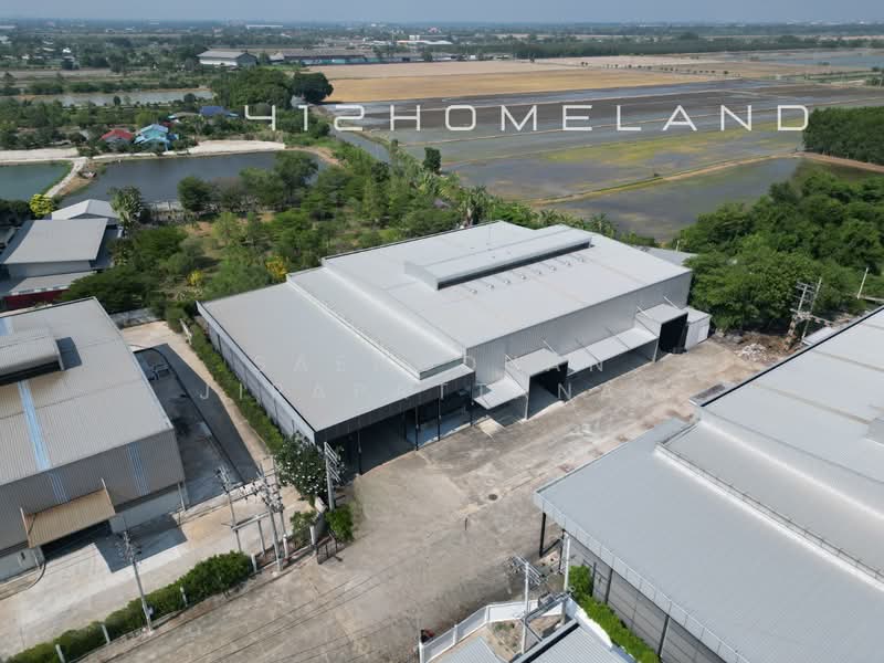 For Sale - ขายโรงงาน 3,450 ตร.ม. เนื้อที่ 5 ไร่ ผังสีม่วง น้ำไฟพร้อม รถใหญ่เข้าได้ บางเสาธง, สมุทรปราการ, Samut Prakan