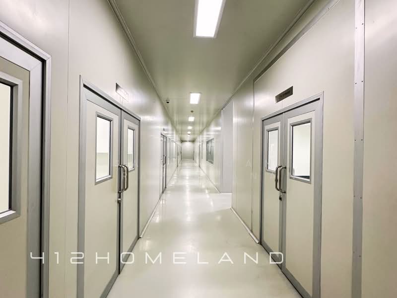 For Sale - ขายโรงงาน 3,450 ตร.ม. เนื้อที่ 5 ไร่ ผังสีม่วง น้ำไฟพร้อม รถใหญ่เข้าได้ บางเสาธง, สมุทรปราการ, Samut Prakan