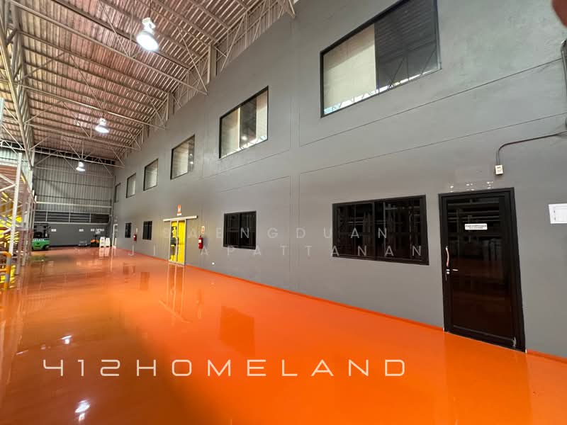 For Sale - ขายโรงงาน 3,450 ตร.ม. เนื้อที่ 5 ไร่ ผังสีม่วง น้ำไฟพร้อม รถใหญ่เข้าได้ บางเสาธง, สมุทรปราการ, Samut Prakan