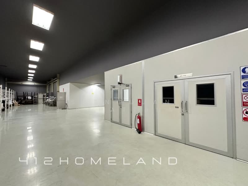 For Sale - ขายโรงงาน 3,450 ตร.ม. เนื้อที่ 5 ไร่ ผังสีม่วง น้ำไฟพร้อม รถใหญ่เข้าได้ บางเสาธง, สมุทรปราการ, Samut Prakan