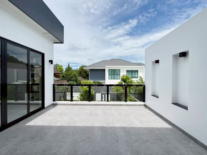 Pool Villa ให้เช่า ใกล้บิ๊กซีแม่เหียะ เพียง 10 นาที ค่าเช่า 85,000 บาท / เดือน รหัสทรัพย์ : No.9P012, เชียงใหม่, สันผักหวาน, หางดง, เชียงใหม่, 150 ตร.ม., บ้านเดี่ยว ให้เช่า, โดย Rutchaporn Tunsiri, 500259068 - DDproperty.com