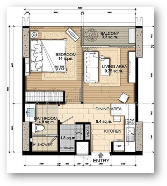 Circle Living Prototype : เซอร์เคิล ลิฟวิ่ง โปรโตไทพ์, กรุงเทพ, 1545 ถนนเพชรบุรีตัดใหม่, มักกะสัน, ราชเทวี, กรุงเทพ, 45 ตร.ม., คอนโด ให้เช่า, โดย Sophia Leung, 500259124 - DDproperty.com