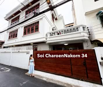 ขาย - ขาย / ให้เช่า บ้านเดี่ยว Renovate 3 ชั้น + Rooftop ซอยเจริญนคร 34,40, กรุงเทพ