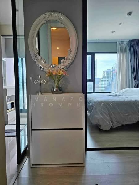 Life Asoke, Bangkok, Asoke-Dindang Road, Bang Kapi, Huai Khwang, Bangkok, 1 Bedroom, 30 sqm, Condo For Rent, by Manapong Phromphitak, 500259503 - DDproperty.com