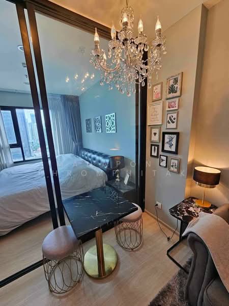 Life Asoke, Bangkok, Asoke-Dindang Road, Bang Kapi, Huai Khwang, Bangkok, 1 Bedroom, 30 sqm, Condo For Rent, by Manapong Phromphitak, 500259503 - DDproperty.com