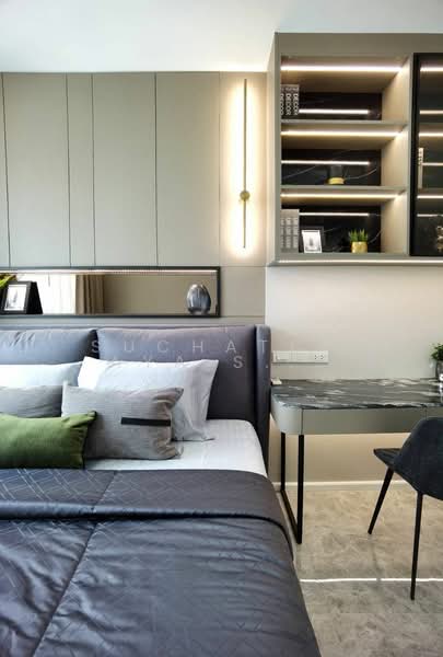 Quinn Ratchada 17, Bangkok, 454 456 Soi Inthara Mari 45, Din Daeng, Bangkok, 1 Bedroom, 45 sqm, Condo For Rent, by Suchatchaya Supawachiranant, 500259525 - DDproperty.com