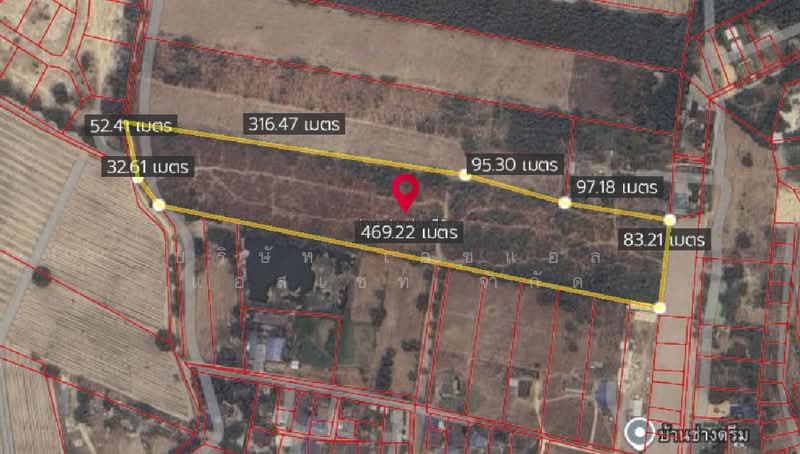 For Sale - ที่ดินเปล่า เนื้อที่ 24-2-20 ไร่ แปลงสวย ชะอำ, Phetchaburi