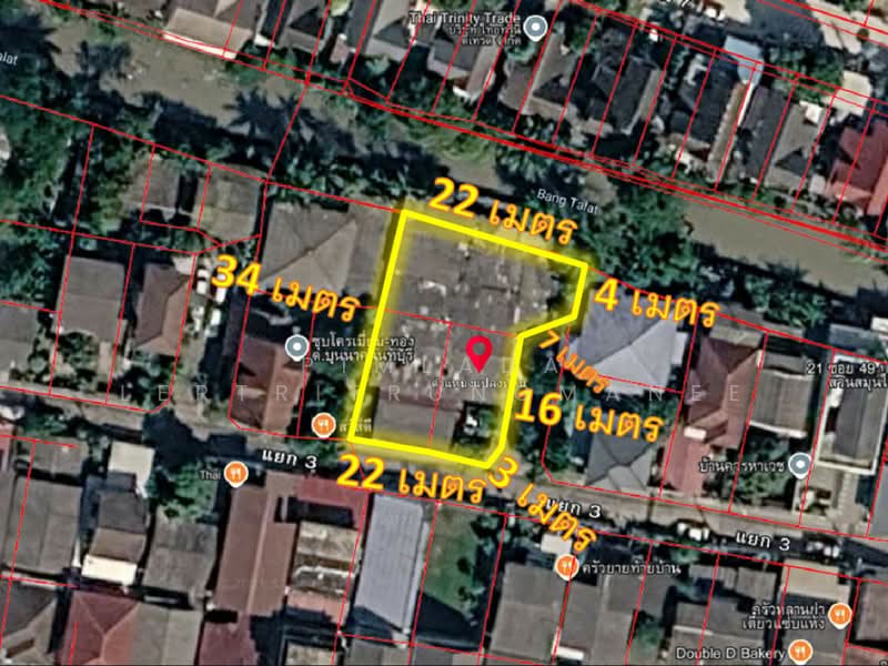 For Sale - ที่ดินพร้อมสิ่งปลูกสร้างซอย สามัคคี49 แยก3, Nonthaburi