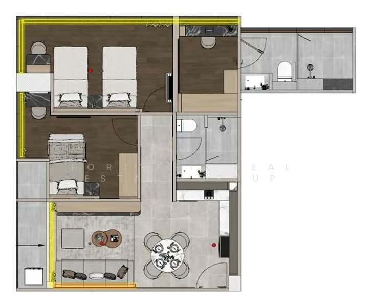 Cooper Siam, Bangkok, Soi Rong Mueang 5, Rong Muang, Pathum Wan, Bangkok, 2 Bedrooms, 67 sqm, Condo For Rent, by Forty-Six Real Estate Group, 500260591 - DDproperty.com