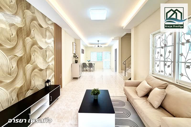 Moo Baan Feung Fah Villa 11 Phase 4, Samut Prakan, Soi 2, Phreak Sa Mai, Muang Samut Prakarn, Samut Prakan, 4 Bedrooms, 81 sqm, Townhouse For Sale, by วิสุทธินี เฉลิมสินสุวรรณ, 500260879 - DDproperty.com