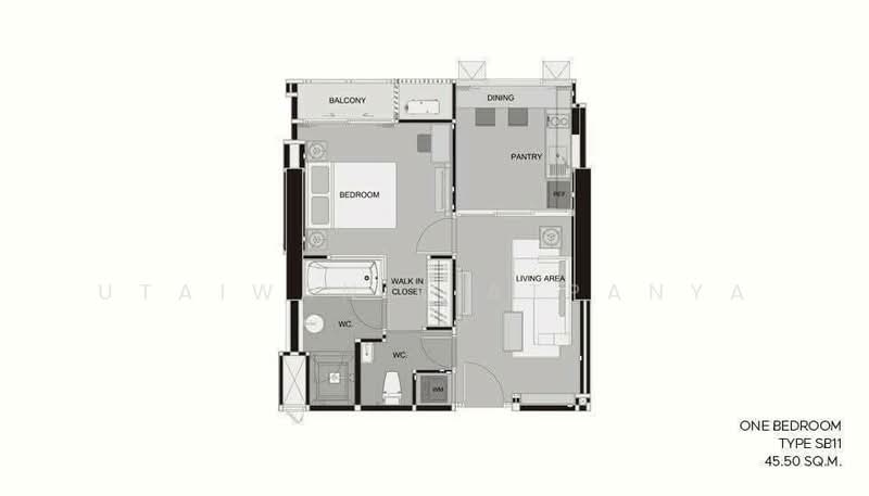 Rhythm Sathorn : ริทึ่ม สาทร, กรุงเทพ, 141 ซอยสาทร 21, ยานนาวา, สาทร, กรุงเทพ, 45 ตร.ม., คอนโด ให้เช่า, โดย Utaiwan Kiatpanya, 500261422 - DDproperty.com