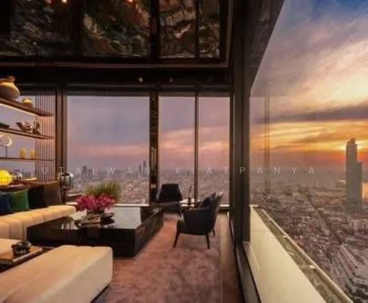 Rhythm Charoenkrung Pavillion, Bangkok, Charoenkrung Road, Wat Prayakrai, Bang Kho Laem, Bangkok, 2 Bedrooms, 98 sqm, Condo For Rent, by Utaiwan Kiatpanya, 500261453 - DDproperty.com