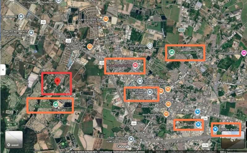 ที่ดินบ้านบึง ชลบุรี, Chon Buri (Pattaya), Ban Bung, Ban Bung, Chon Buri (Pattaya), , 444 sqm, Land For Sale, by The Best Property แบงค์, 500261888 - DDproperty.com