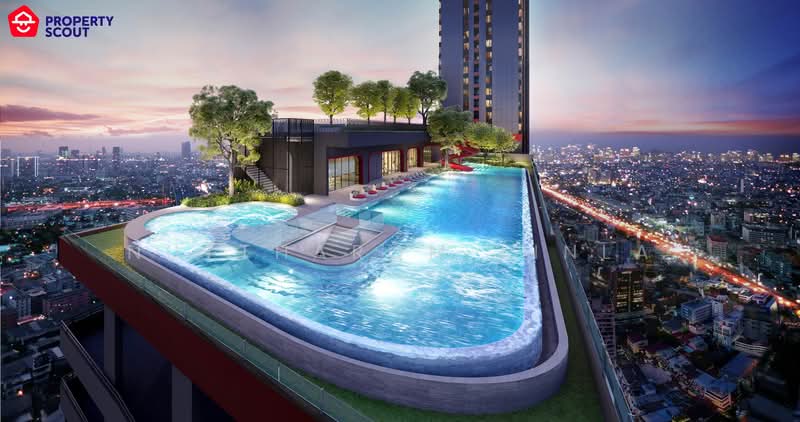 Aspire Huai Khwang, Bangkok, 388 Pracha Songkhrao 45 Alley, Din Daeng, Din Daeng, Bangkok, 2 Bedrooms, 45 sqm, Condo For Sale, by Nuttharom Linla, 500262517 - DDproperty.com