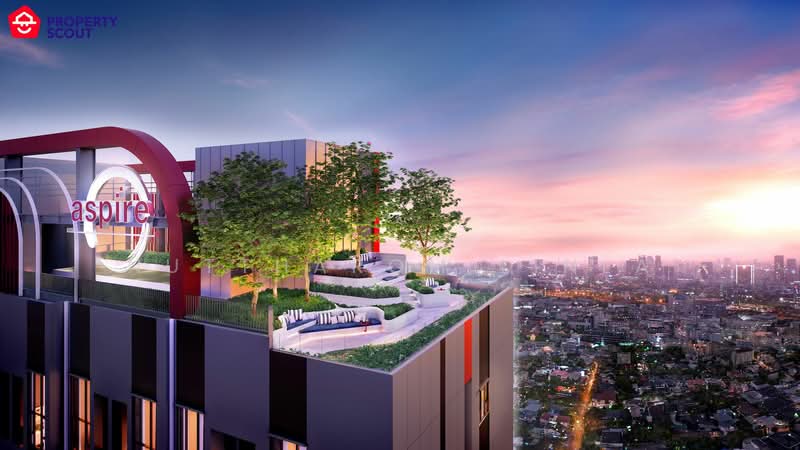 Aspire Huai Khwang, Bangkok, 388 Pracha Songkhrao 45 Alley, Din Daeng, Din Daeng, Bangkok, 2 Bedrooms, 45 sqm, Condo For Sale, by Nuttharom Linla, 500262517 - DDproperty.com