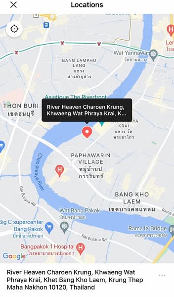 ขาย - River Heaven Chareonkrung : ริเวอร์ เฮเว่น เจริญกรุง คอนโดมิเนียม, กรุงเทพ