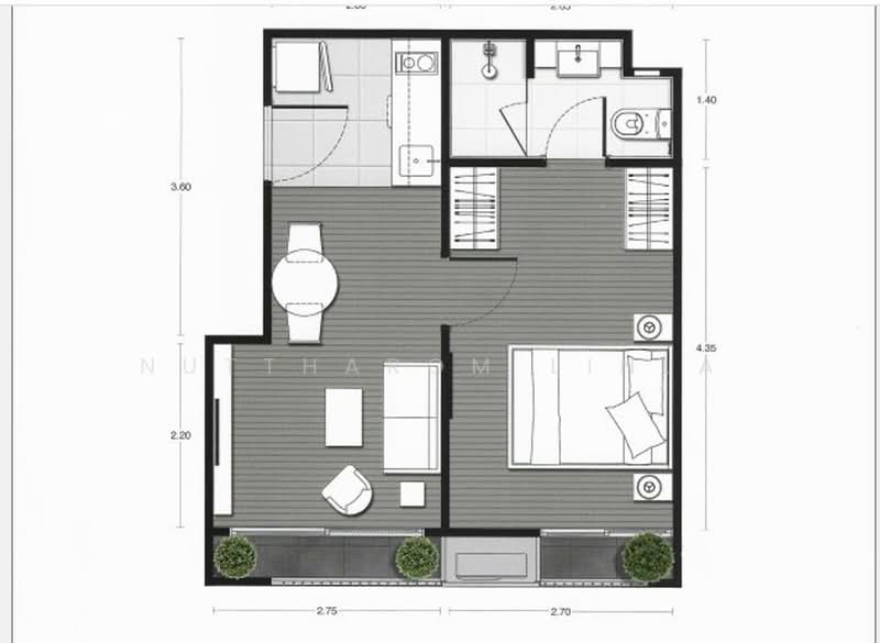 Noble Around Ari, Bangkok, 312 Phahon Yothin Rd, Samsen Nai, Phaya Thai, Bangkok, 1 Bedroom, 35 sqm, Condo For Sale, by Nuttharom Linla, 500263689 - DDproperty.com