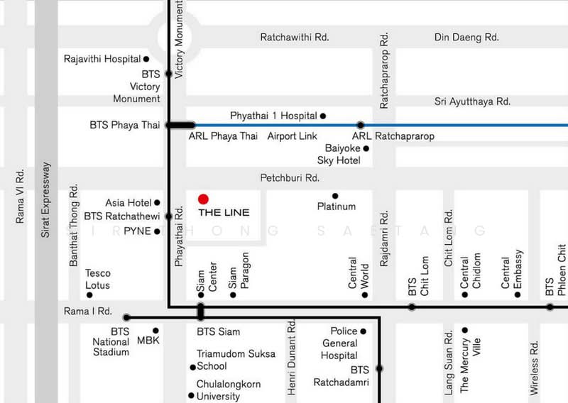 The Line Ratchathewi, Bangkok, 598 Phetchaburi Road, Thanon Phetchaburi, Ratchathewi, Bangkok, Studio, 29 sqm, Condo For Sale, by Sirithong Saetang, 500264140 - DDproperty.com