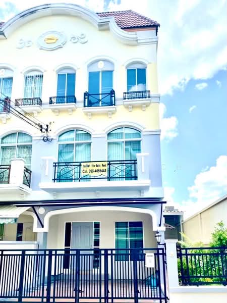Baan Klang Muang The Royal Monaco Srinakarin-Pattanakarn : บ้านกลางเมือง เดอะรอยัล โมนาโค ศรีนครินทร์-พัฒนาการ, กรุงเทพ, ถนนพระราม 9 ซอย 43, สวนหลวง, สวนหลวง, กรุงเทพ, 260 ตร.ม., ทาวน์เฮ้าส์ ให้เช่า, โดย Winner Rich, 500265296 - DDproperty.com
