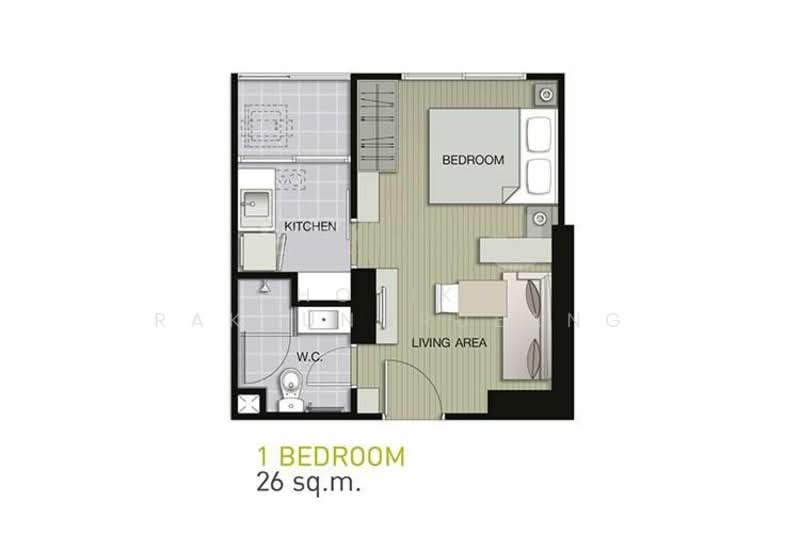 U Delight Residence Pattanakarn-Thonglor, Bangkok, 308 Phatthanakan Road, Suan Luang, Suan Luang, Bangkok, 1 Bedroom, 26 sqm, Condo For Sale, by Chotika   Rakrungrueang, 500265533 - DDproperty.com