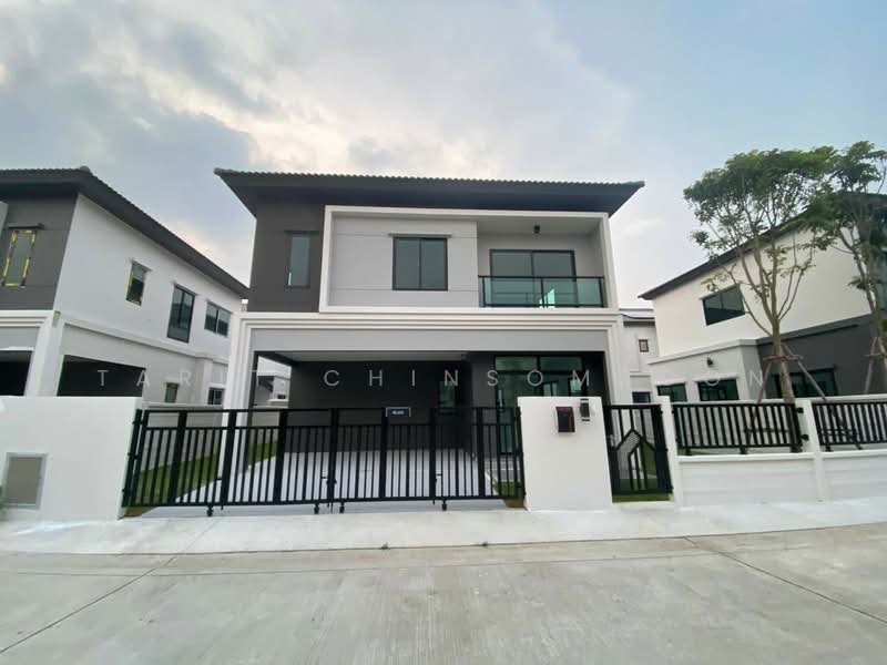 Grand Britania Wongwaen-Ramintra, กรุงเทพ, Kanchanaphisek Ring Road, สามวาตะวันตก, คลองสามวา, กรุงเทพ, 202 ตร.ม., บ้านแฝด ขาย, โดย Tarit Chinsomboon, 500266254 - DDproperty.com