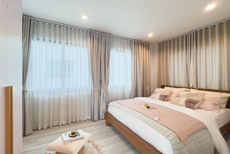 Anna Townhome Ratchaphruek - Chaengwatthana, Nonthaburi, Bang Phlap, Pak Kret, Nonthaburi, 3 Bedrooms, 161 sqm, Townhouse For Rent, by ปรินทร์ญาดา ชิณโชติ, 500266501 - DDproperty.com