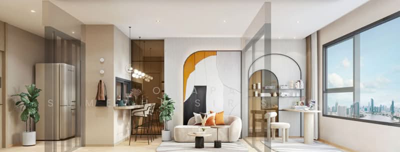 Flexi Sathorn - Charoennakorn, Bangkok, 144 Charoen Nakhon Road, Bang Lam Phu Lang, Khlong San, Bangkok, 2 Bedrooms, 46 sqm, Condo For Sale, by Orapa Sumetheesirisakul, 500266630 - DDproperty.com