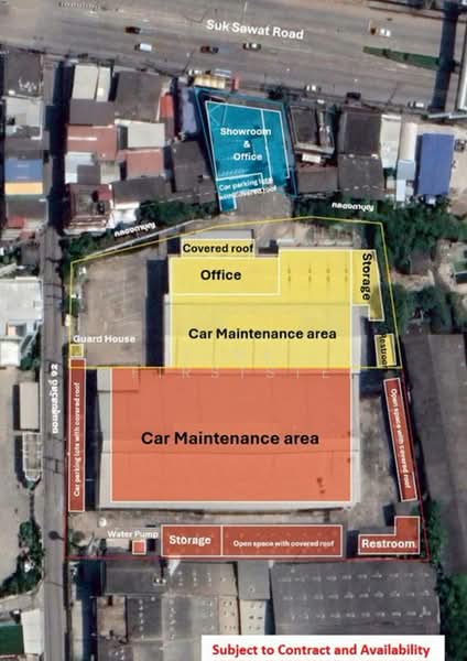 Showroom & Warehouse, Suksawat Road, Samut Prakan, Purple Zone (Industrial purpose), Samut Prakan, Bang Chak, Phra Pra Daeng, Samut Prakan, , 9,352 sqm, Warehouse/Factory For Rent, by LINE @firststep, 500266631 - DDproperty.com