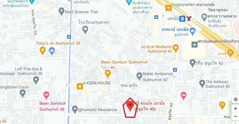 Tree Condo Sukhumvit 42 : ทรี คอนโด สุขุมวิท 42, กรุงเทพ, ซอยสุขุมวิท 42/1 ถนนสุขุมวิท, พระโขนงเหนือ, วัฒนา, กรุงเทพ, 39 ตร.ม., คอนโด ขาย, โดย Orapa Sumetheesirisakul, 500266796 - DDproperty.com