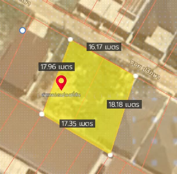 For Sale - Land for sale in Nikhom Phatthana, 80 square wah, next to a concrete road,, Rayong