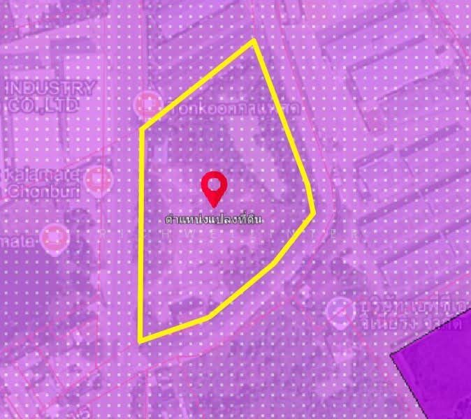 Land for sale, light purple zone, old house area, 4 rai, Amata Phase 6, frontage on 2 roads, Chon Buri (Pattaya), Ban Khao, Phan Thong, Chon Buri (Pattaya), , 7,432 sqm, Land For Sale, by richwellinter, 500267182 - DDproperty.com